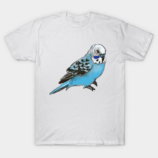 Budgie T-Shirt by shehitsback